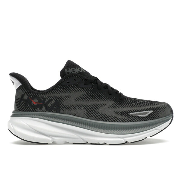 Hoka One One ホカオネオネ メンズ スニーカー  【Hoka One One Clifton 9 Black Outer Orbit】  大きさ US_9.5(27.5珊) Black/Outer Orbit