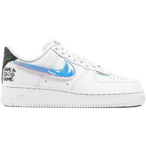 Nike ナイキ メンズ スニーカー  【Nike Air Force 1 Low Good Game】  大きさ US_9(27.0珊) White/Multi-Color-White