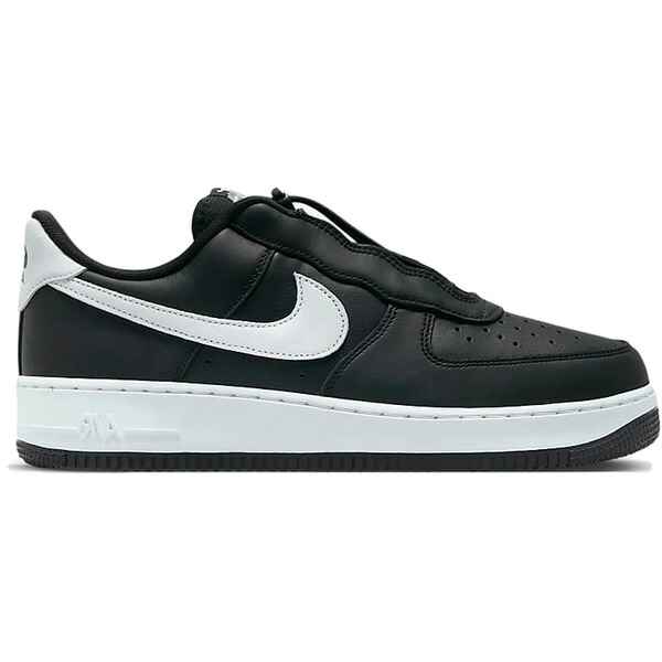 Nike ナイキ メンズ スニーカー  【Nike Air Force 1 Low Lace Toggle Black】  大いさ US_8.5(26.5糎) Black/Clear/Worn Blue/White