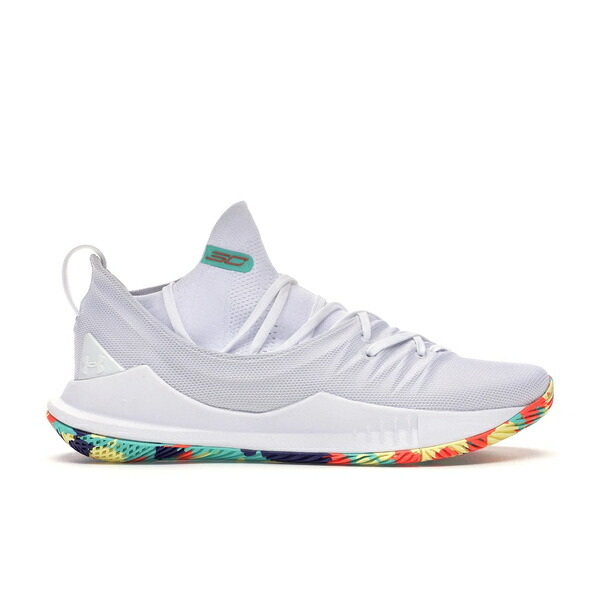 Under Armour アンダーアーマー メンズ スニーカー  【Under Armour Curry 5 White Confetti】  大きさ US_10(28.0糎) White/Multi