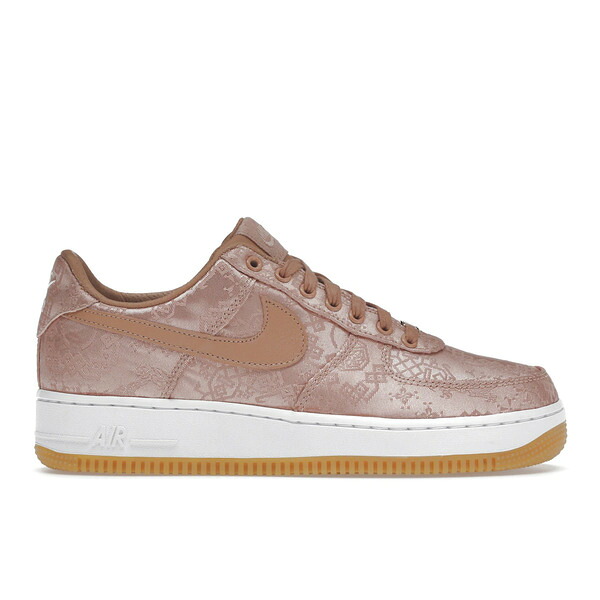 Nike ナイキ メンズ スニーカー  【Nike Air Force 1 Low CLOT Rose Gold Silk (Regular Box)】  大きさ US_M_13 Rose Gold/White-Gum Medium Brown