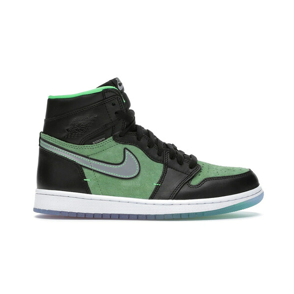 Jordan ジョーダン メンズ スニーカー 【Jordan 1 Retro High Zoom Zen Green】 サイズ US_12.5(30.5cm) Black/Black-Tomatillo-Rage-Green｜asty