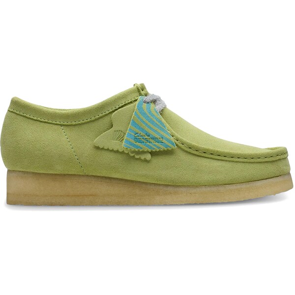 Clarks クラークス メンズ スニーカー  【Clarks Originals Wallabee Swirl Pale Lime】  大いさ US_8.5(26.5糎) Pale Lime