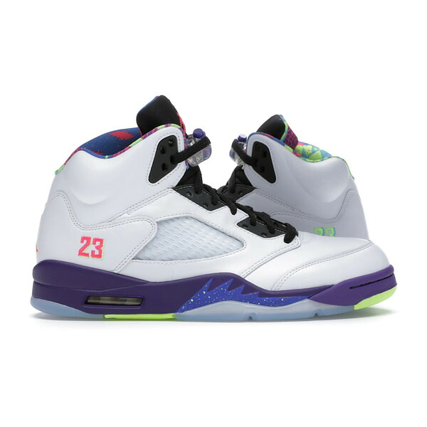 Jordan ジョーダン メンズ スニーカー 【Jordan 5 Retro Alternate Bel-Air】 サイズ US_M_16 White/Court Purple-Racer Pink-Ghost Green｜asty
