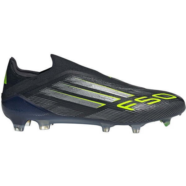 adidas アディダス メンズ スニーカー  【adidas F50 Elite Laceless FG Core Black Iron Metallic Lucid Lemon】  大いさ US_M_4.5 Core Black/Iron Metallic/Lucid Lemon 靴-スニーカー