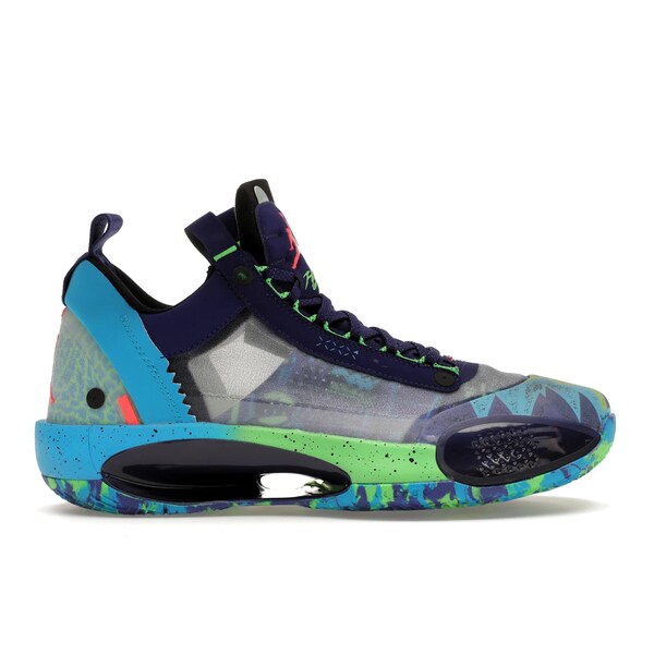 Jordan ジョーダン メンズ スニーカー 【Jordan XXXIV Low Regency Purple】 サイズ US_8(26.0cm) Regency Purple/Rage Green-Persian Violet-Flash Crimson|asty