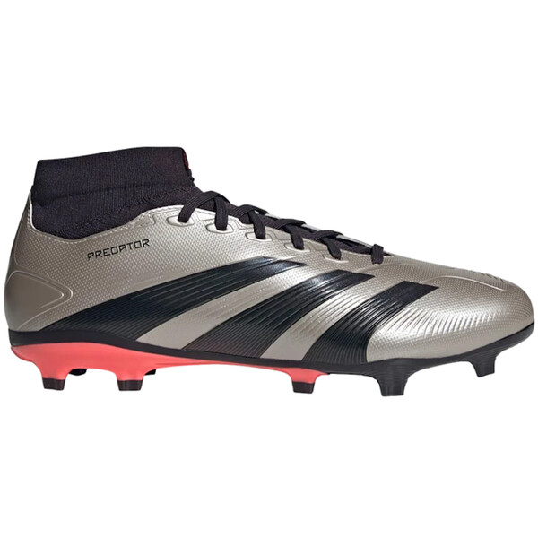 adidas アディダス メンズ スニーカー  【adidas Predator League Mid FG Platinum Metallic Aurora Black Turbo】  大いさ US_M_13 Platinum Metallic/Aurora Black/Turbo メンズ靴-靴