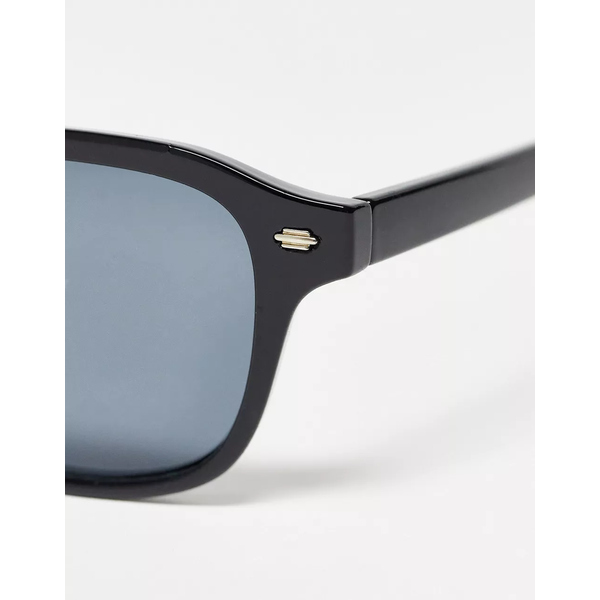 【即納！最大半額！】 特別訳あり特価 セブンエックス メンズ サングラス アイウェア アクセサリー SVNX classic square sunglasses in black Black brementourguide.de brementourguide.de