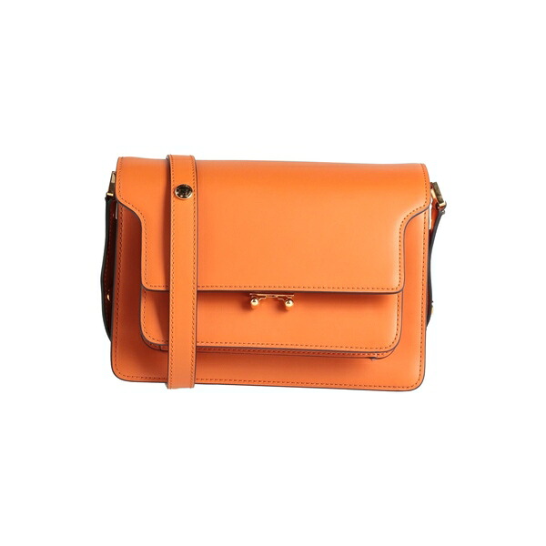 【貨物輸送無料】 マルニ レディース ハンドバック 御徒面子 Cross-body bags Orange