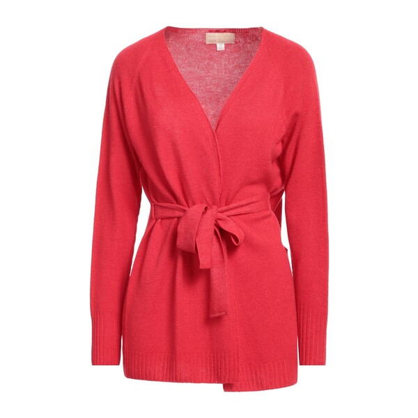 【送料無料】 １２０％リノ レディース カーディガン アウター Cardigans Red