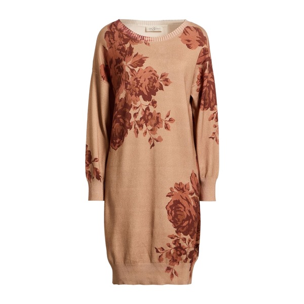 【送料無料】 コルテ デイ ゴンザガ レディース ワンピース トップス Mini dresses Beige
