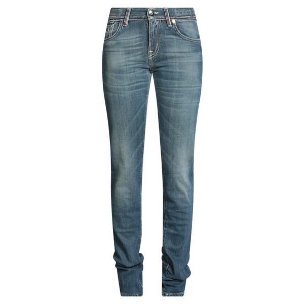 【送料無料】 ヤコブ コーエン レディース デニムパンツ ボトムス Jeans Blue 23,616円