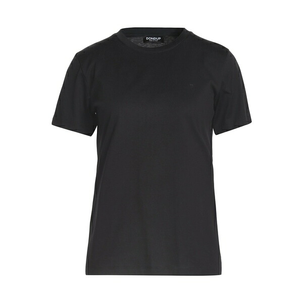 【送料無料】 ドンダップ レディース Tシャツ トップス T-shirts Black