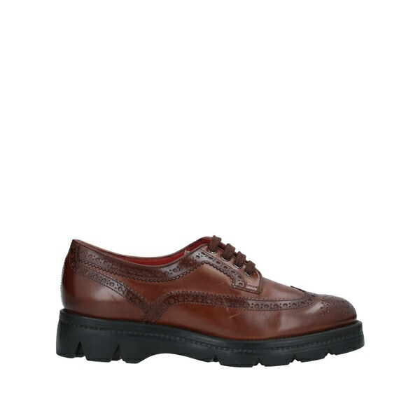 【貨物輸送無料】 サントーニ レディース オックスフォード シューズ Lace-up shoes Brown