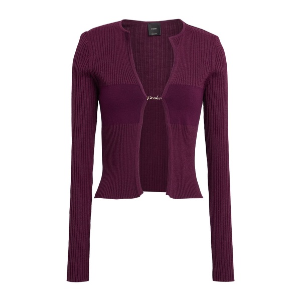 【送料無料】 ピンコ レディース カーディガン アウター Cardigans Purple