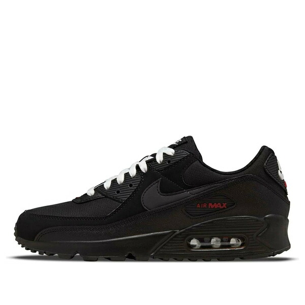 Nike ナイキ メンズ スニーカー 【Nike Air Max 90 'Black Sport Red' DC9388-002】 サイズ US_6.5(24.5cm)|asty