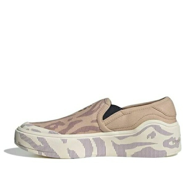 adidas アディダス メンズ スニーカー 【adidas By Stella Mccartney Court Slip-on 'Ginger Deep Lilac Legend Ink' IE2428】 サイズ US_5(23.0cm)｜asty 26,460円
