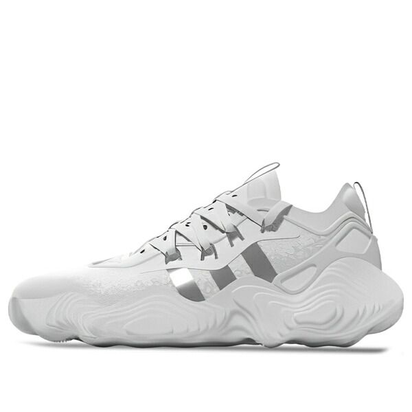 adidas アディダス メンズ スニーカー 【adidas Trae Young 3.0 'White Silver Metallic' IF2102】 サイズ US_12(30.0cm)｜asty