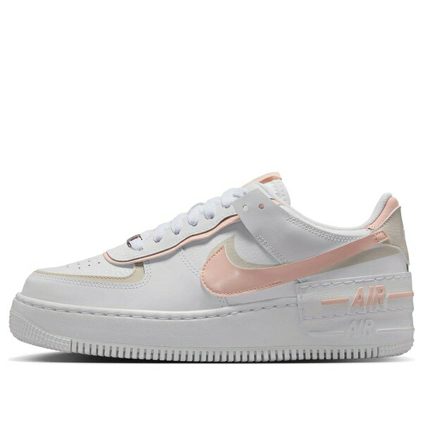 Nike ナイキ レディース スニーカー  【(WMNS) Nike Air Force 1 Shadow \u0027White Washed Coral\u0027 CI0919-121】  大きさ US_W_10.5
