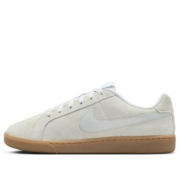 Nike ナイキ レディース スニーカー Pure Platinum/Gum Light Brown/White/Pure Platinum 【(WMNS) Nike Court Royale Suede \u0027Pure Platinum\u0027 916795-001】  大きさ US_6(23.0糎)