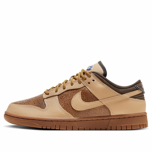 Nike ナイキ レディース スニーカー Multi-Color/Hemp-Gum Med Brown-Light British Tan-Gym Red-Light Armory Blue 【(WMNS) Nike Dunk Low LX \u0027Hemp Gum\u0027 HF5718-929】  大きさ US_8.5(25.5糎)