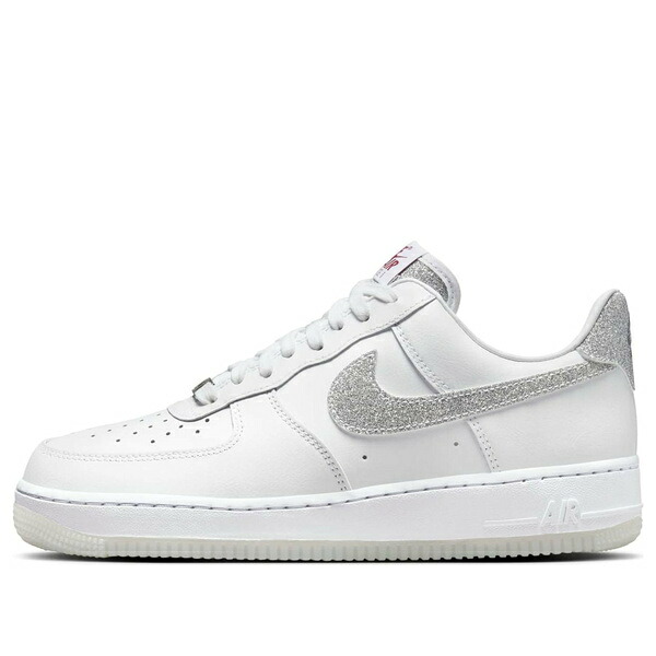 Nike ナイキ レディース スニーカー White/White/Cool Grey/Multi-Color 【(WMNS) Nike Air Force 1 '07 LX 'White Metallic Silver' HQ3461-191】 サイズ US_W_10|asty