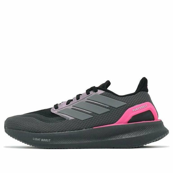 adidas アディダス レディース スニーカー Grey Five/Iron Metallic/Lucid Pink 【(WMNS) adidas PureBoost 5 'Iron Metallic Lucid Pink' IF9198】 サイズ US_6(23.0cm)|asty