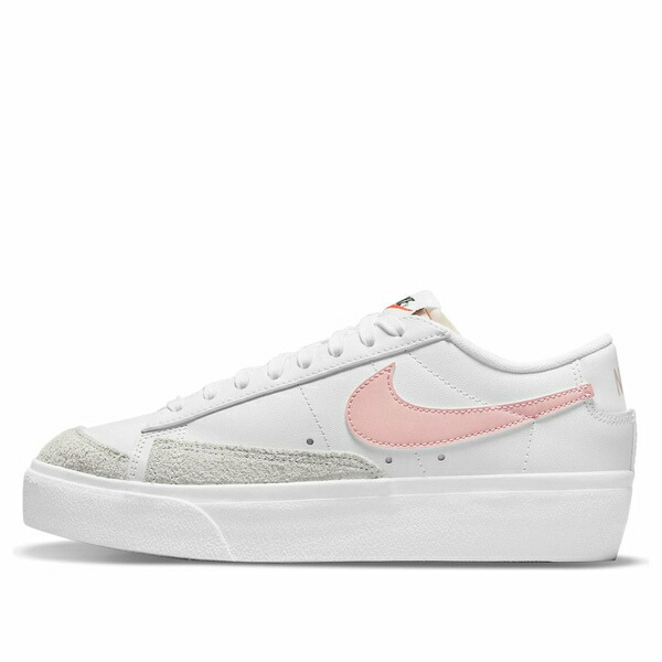 Nike ナイキ レディース スニーカー White/Summit White/Black/Pink 【(WMNS) Nike Blazer Low Platform \u0027White Pink Glaze\u0027 DJ0292-103】  大きさ US_9(26.0糎)
