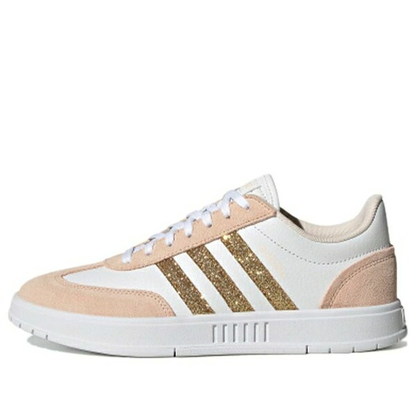 adidas アディダス レディース スニーカー White/Pink/Gold 【(WMNS) adidas neo Gradas White/Pink FX9124】  大きさ US_5(22.0糎)