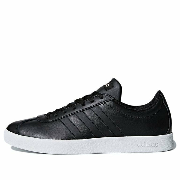 adidas アディダス レディース スニーカー Black/White 【(WMNS) adidas VL Court 2.0 Black DB0024】  サイズ US_7(24.0cm)