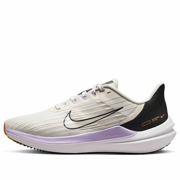 Nike ナイキ レディース スニーカー Cream/Purple/Black 【(WMNS) Nike Air Zoom Winflo 9 \u0027Light Orewood Brown\u0027 DD8686-103】  大きさ US_W_12