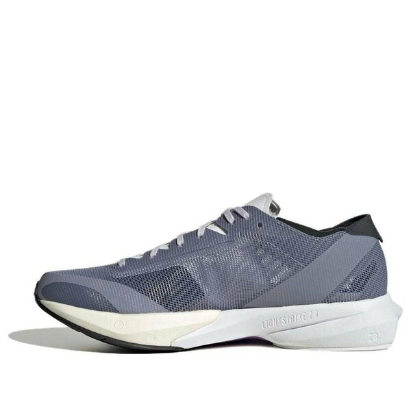 adidas アディダス レディース スニーカー Silver Violet/Cloud White/Silver Dawn 【(WMNS) adidas Adizero Adios 8 'Silver Violet White' ID6904】 サイズ US_7(24.0cm)|asty