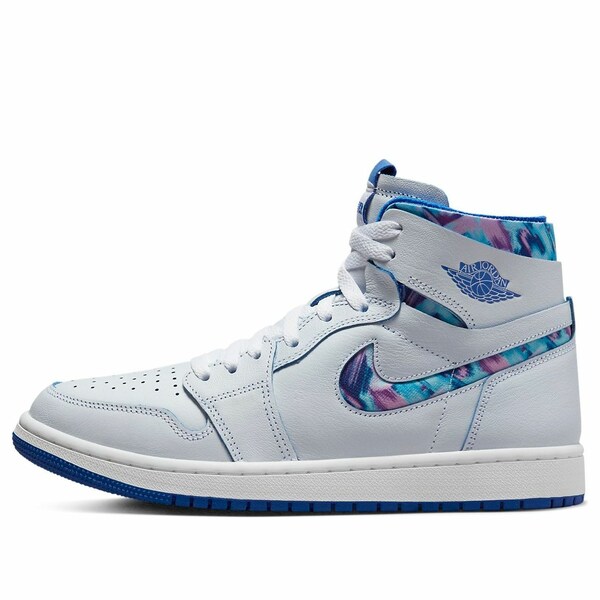 Air Jordan ジョーダン レディース スニーカー WHITE/BLUE 【(WMNS) Air Jordan 1 High Zoom Comfort \u002725 Years インチ China\u0027 DV5575-140】  大きさ US_9.5(26.5糎)
