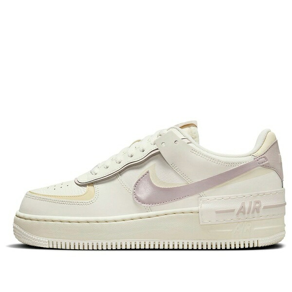 Nike ナイキ レディース スニーカー Sail/Coconut Milk/Platinum Violet 【(WMNS) Nike Air Force 1 Low Shadow \u0027Sail Platinum Violet\u0027 DZ1847-104】  大きさ US_6.5(23.5糎)
