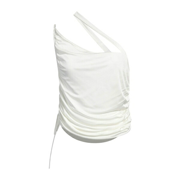 【送料無料】 アンドレダモ レディース Tシャツ トップス Tops White｜asty 29,850円