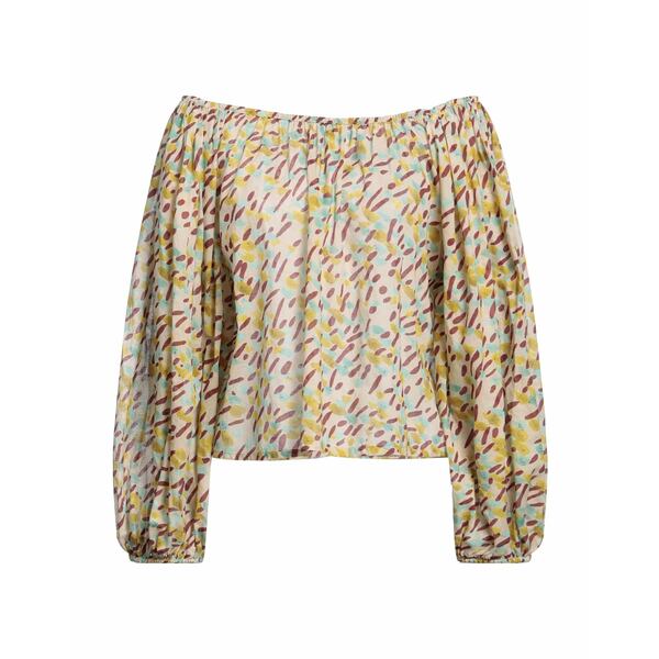 【送料無料】 エムエムイー ロード レディース Tシャツ トップス Tops Beige