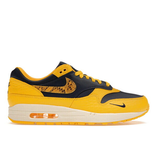 Nike ナイキ レディース スニーカー 【Nike Air Max 1 CO.JP Michigan Head to Head (Women's)】 サイズ US_W_11 Midnight Navy/Varsity Maize-Natural画像
