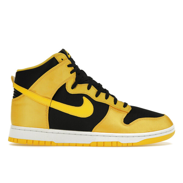 Nike ナイキ レディース スニーカー 【Nike Dunk High Satin Goldenrod (Women's)】 サイズ US_8(25.0cm) Black/Varsity Maize/White