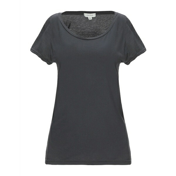 【送料無料】 クロスリー レディース Tシャツ トップス T-shirts Grey
