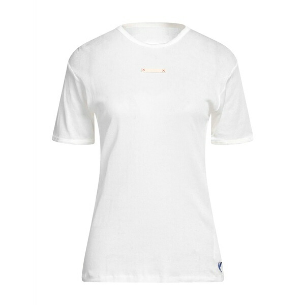 【送料無料】 マルタンマルジェラ レディース Tシャツ トップス T-shirts White|asty