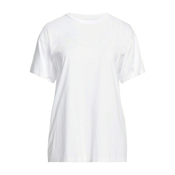 【送料無料】 マルタンマルジェラ レディース Tシャツ トップス T-shirts White｜asty 36,920円