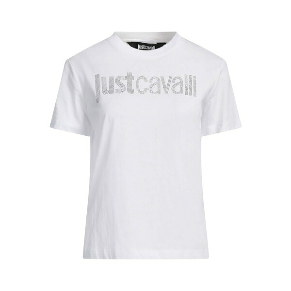 【送料無料】 ロベルトカヴァリ レディース Tシャツ トップス T-shirts White