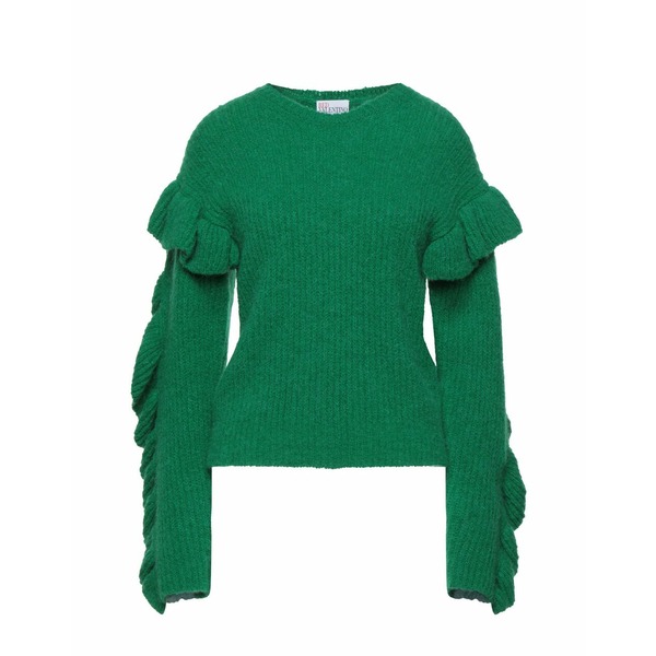 レッドバレンティノ REDValentino 70%OFF レディース ニットセーター Sweaters Green アウター 61％以上節約