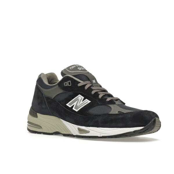 ファッション小物・ストライプストール・ストール・縞模様 New Balance ニューバランス スニーカー New Balance 991 【US_10 (28.0cm) 】 Grey Navy Red
