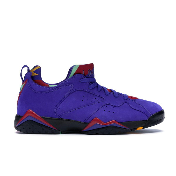 Jordan ジョーダン メンズ スニーカー  【Jordan 7 Retro Low Bright Concord】  大きさ US_9.5(27.5珊) Bright Concord/Tourmaline-Black-Midas Gold-Crimson