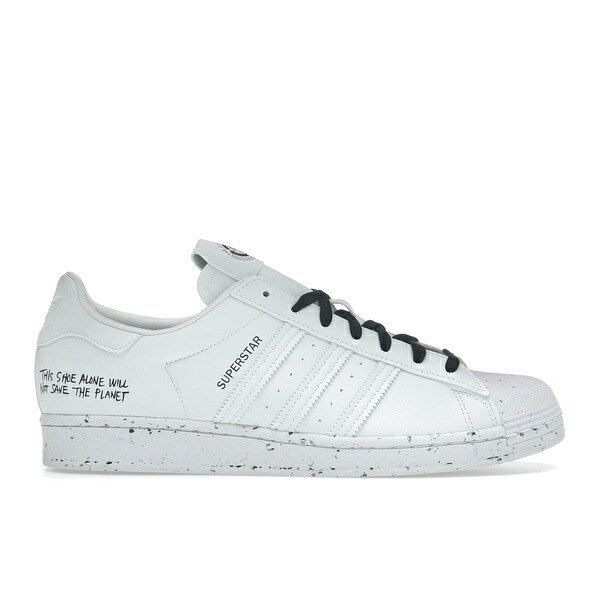 adidas アディダス メンズ スニーカー  【adidas Superstar Clean Classics White Black】  大きさ US_6.5(24.5珊) Cloud White/Cloud White/Core Black