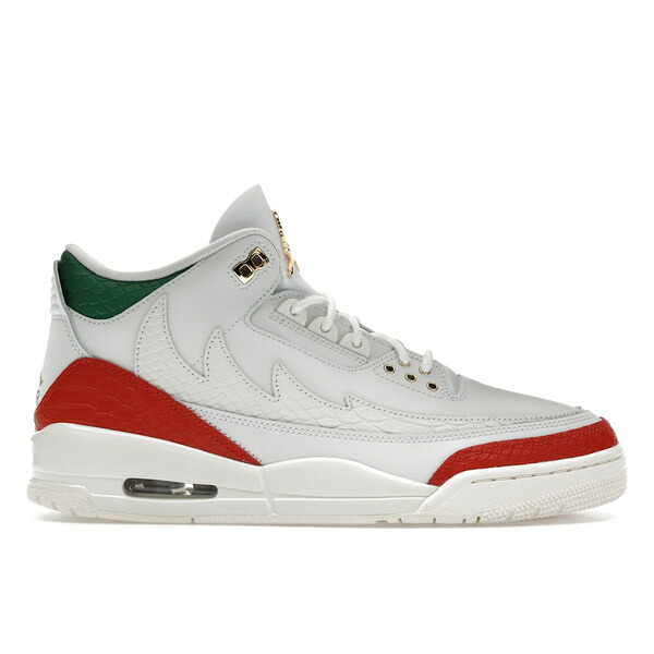 Jordan ジョーダン メンズ スニーカー  【Jordan 3 Retro El Vuelo Summit White】  大きさ US_M_15 Summit White/Metallic Gold/Pine Green/Dragon Red/Sail