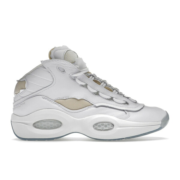 Reebok リーボック メンズ スニーカー 【Reebok Question Mid Maison Margiela Memory Of White】 サイズ US_12(30.0cm) White/Off White/Ice｜asty