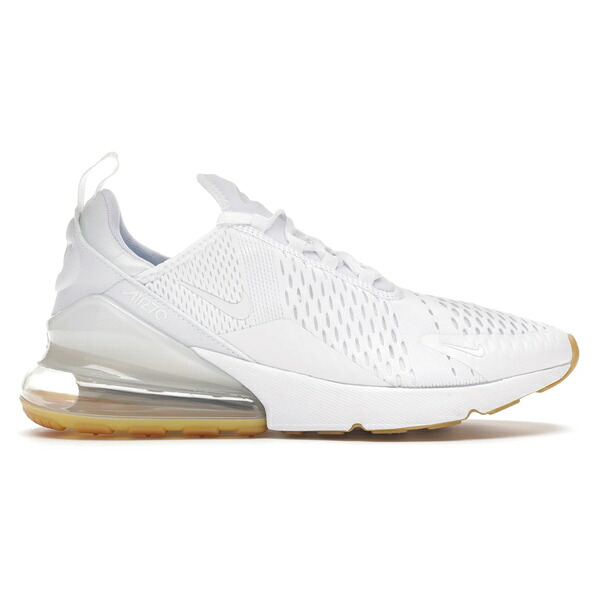 Nike ナイキ メンズ スニーカー  【Nike Air Max 270 White Gum】  大きさ US_M_15 White/Gum Light Brown-White