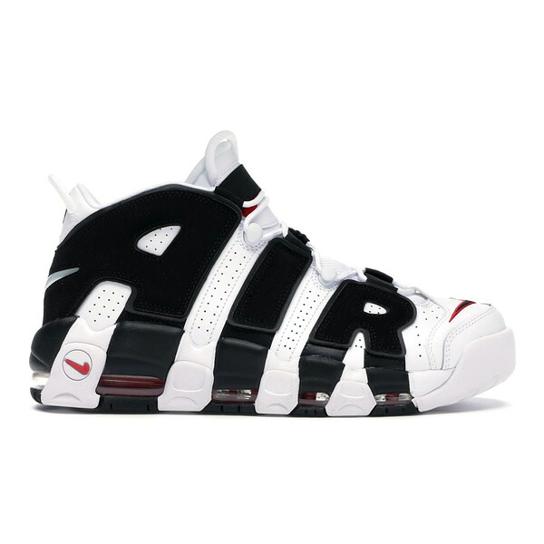 Nike ナイキ メンズ スニーカー 【Nike Air More Uptempo Scottie Pippen】 サイズ US_7(25.0cm) White/Black-University Red|asty